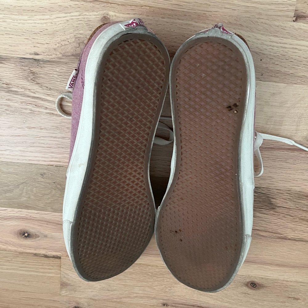 Vans Purple Canvas Sneakers size 8.5 - Picture 6 of 6